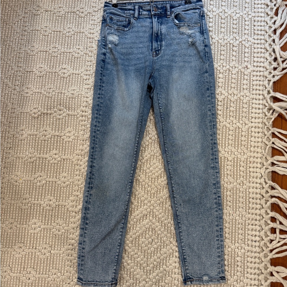 American Eagle Outfitters Blue Straight Leg Jeans